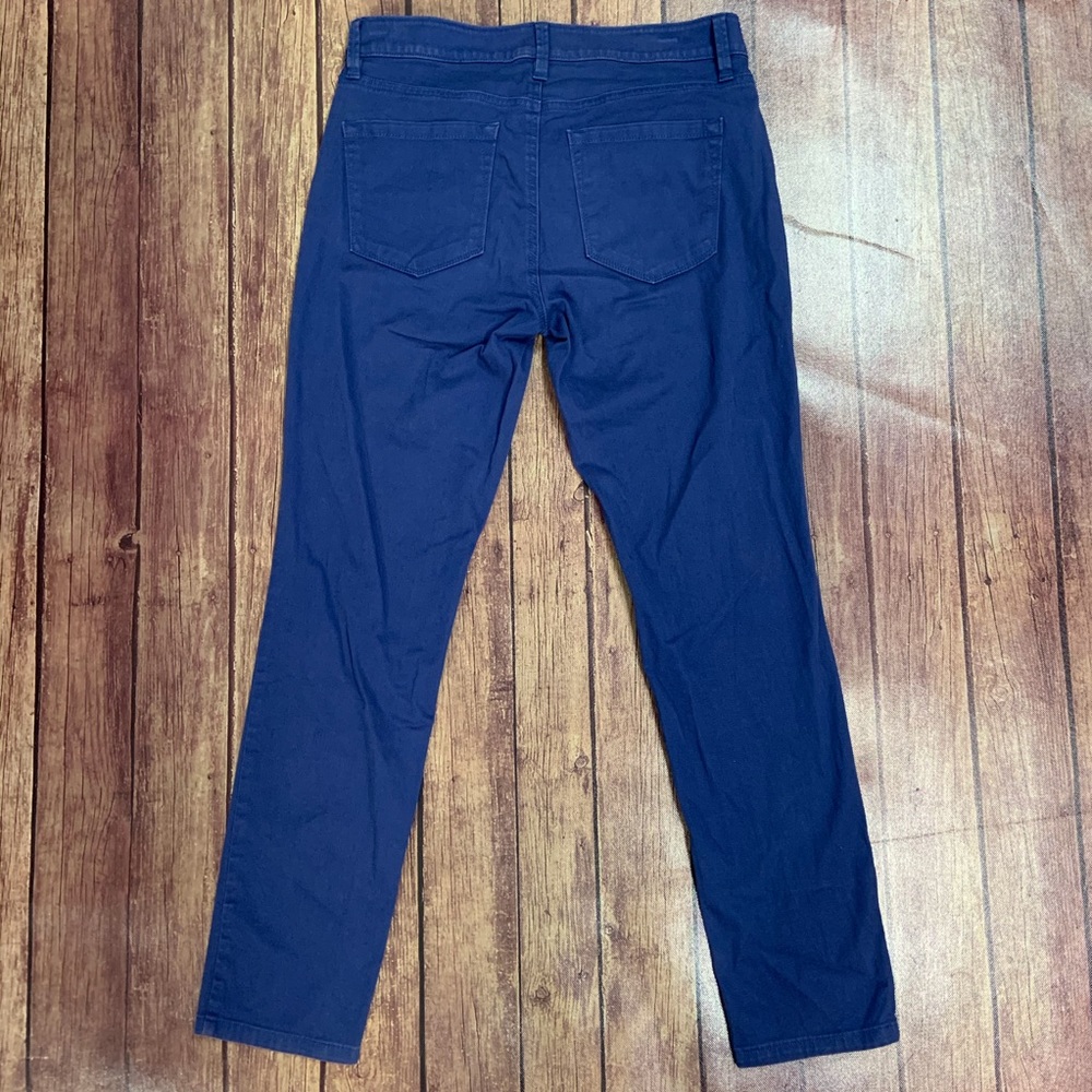 Loft Curvy Skinny Ankle Blue Jeans - Picture 6 of 6
